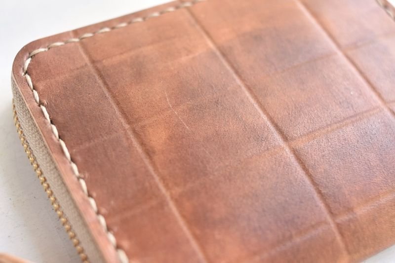 画像2: チョコレート No.19（ラウンドファスナー小銭入れ） (2)