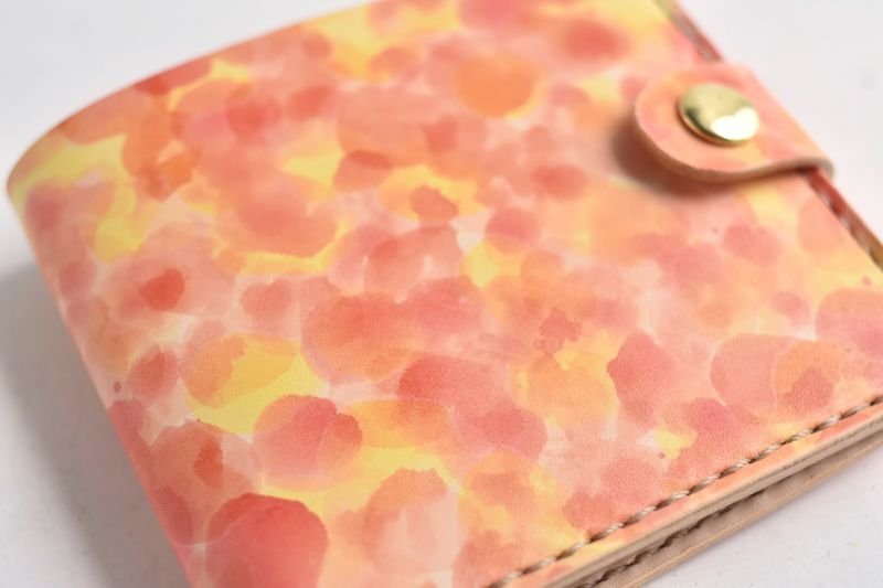 画像2: 秋色（ホックの二つ折り財布） (2)