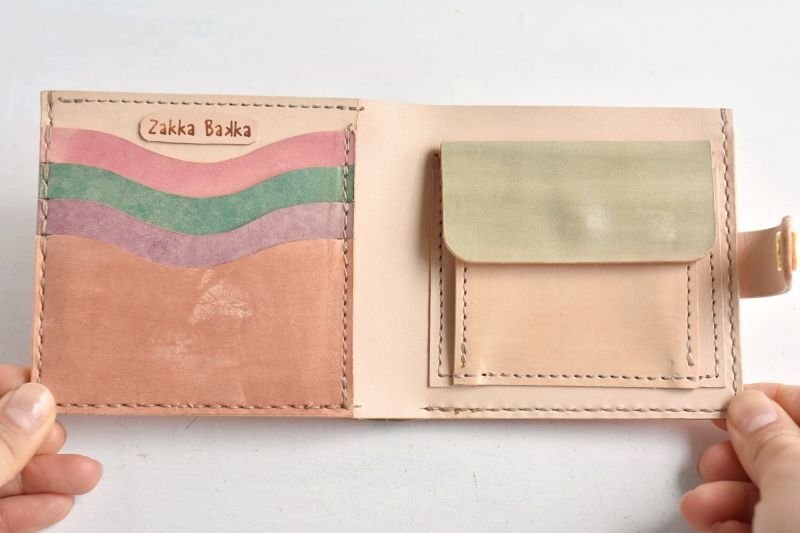 画像4: 秋色（ホックの二つ折り財布） (4)