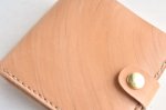 画像2: mokha No.32（ホックの二つ折り財布） (2)