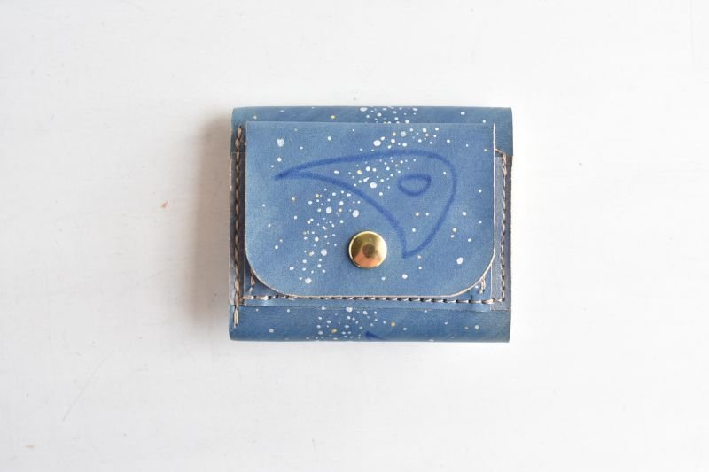 画像2: 星空 × Graffiti × 桜（ミニ財布） (2)