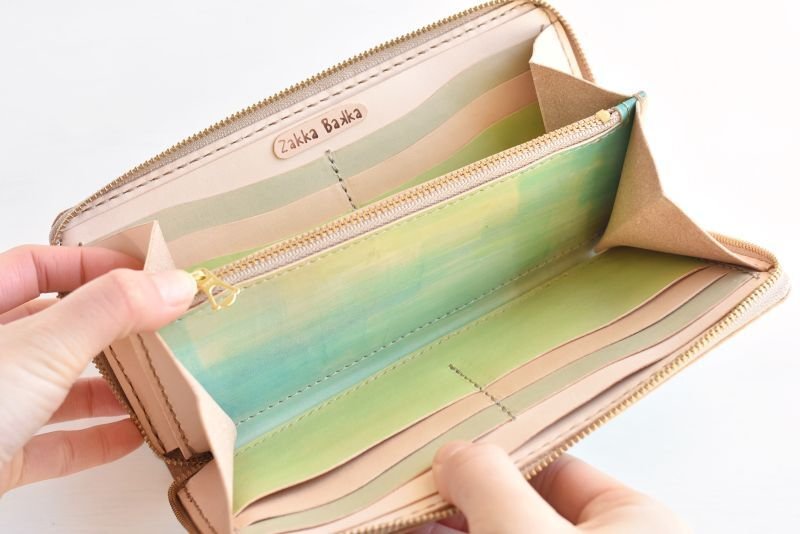 画像9: 【オーダー品】Under the Sea No.227(ラウンドファスナー長財布) (9)