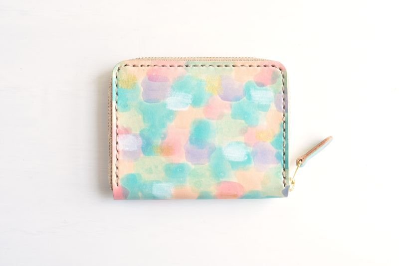 画像4: キャンディ blue ver.（ラウンドファスナー小銭入れ） (4)