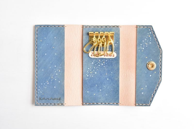 画像5: 【オーダー品】星空 (キーケース) (5)