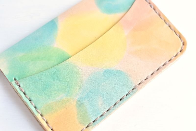 画像2: 石ころ  No.75（薄い名刺入れ） (2)