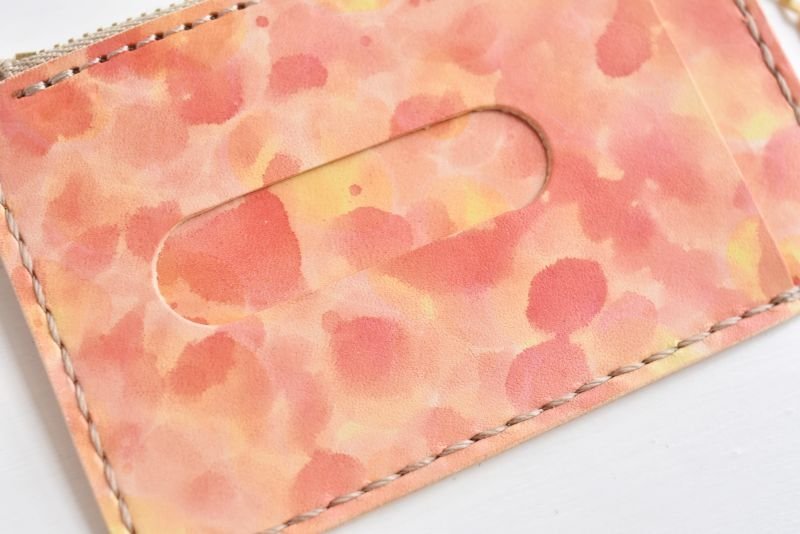 画像4: 秋色（ファスナー付きパスケース） (4)