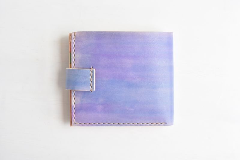 画像4: あじさい  No.131(ホックの二つ折り財布) (4)