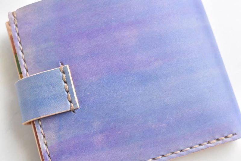 画像5: あじさい  No.131(ホックの二つ折り財布) (5)