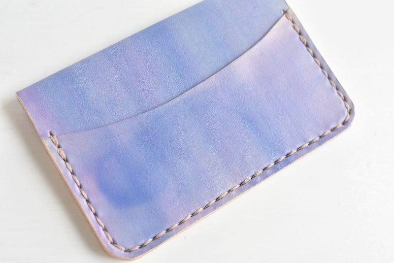 画像2: あじさい（薄い名刺入れ） (2)