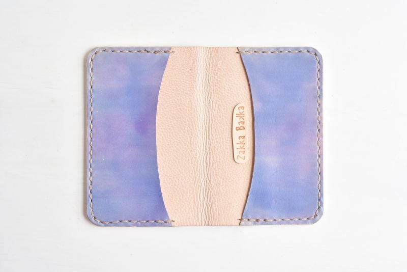 画像6: あじさい（薄い名刺入れ） (6)