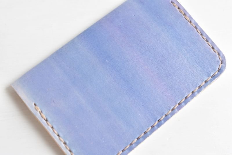 画像5: あじさい（薄い名刺入れ） (5)