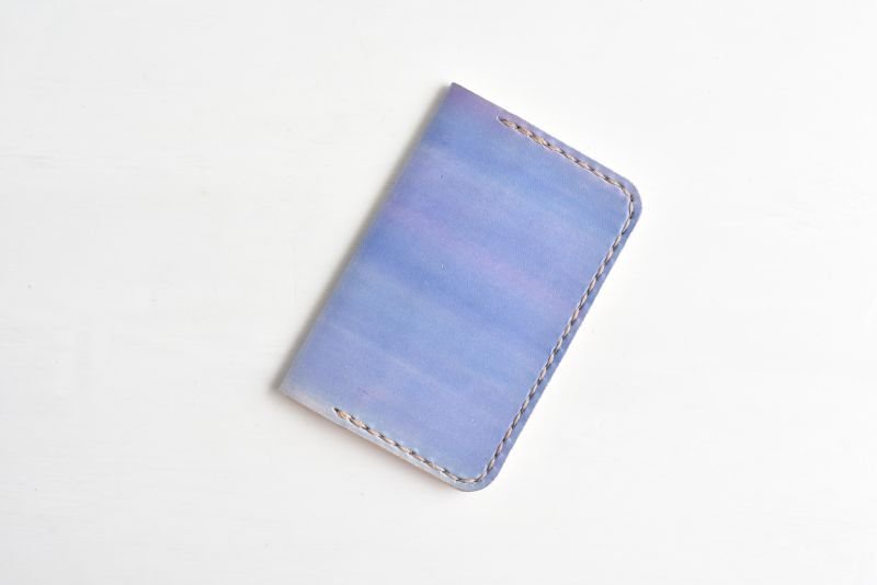 画像4: あじさい（薄い名刺入れ） (4)
