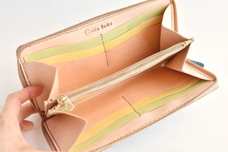 画像6: 花火（ラウンドファスナー長財布） (6)