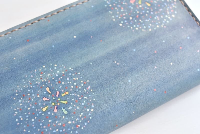 画像5: 花火（ラウンドファスナー長財布） (5)