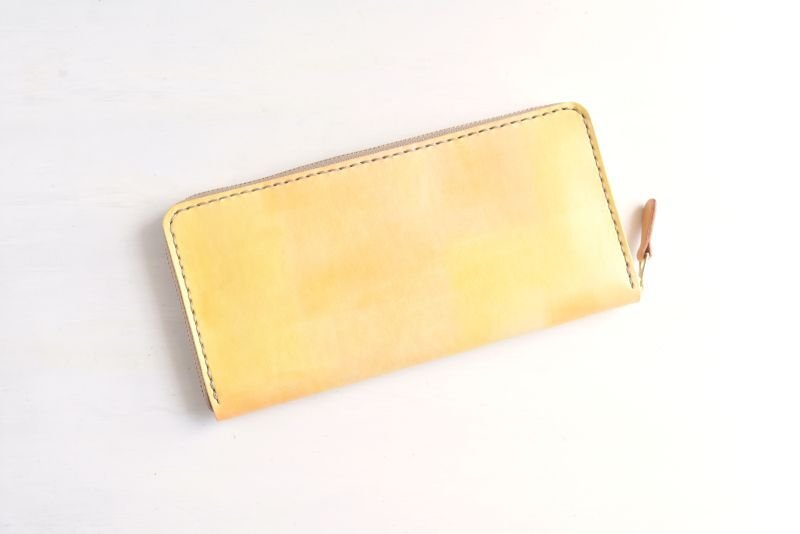 画像4: レモン No.43(ラウンドファスナー長財布) (4)