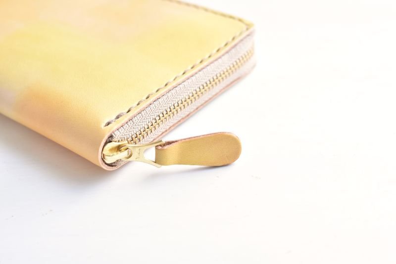 画像3: レモン No.43(ラウンドファスナー長財布) (3)