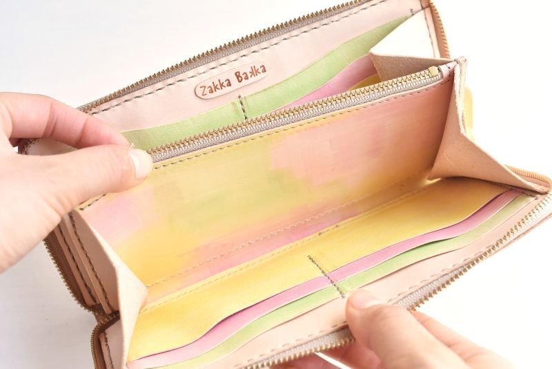 画像7: レモン No.43(ラウンドファスナー長財布) (7)