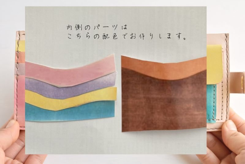 画像11: ブルーとイエローの二つ折り財布 (11)