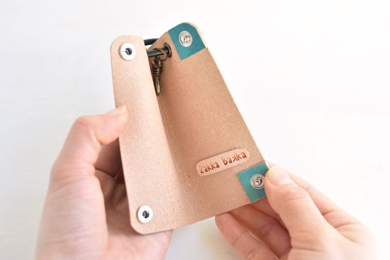 画像3: ブルーグラデーションのキーケース (3)