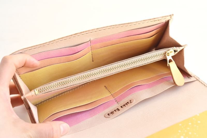 画像10: レモン  No.47(三つ折り長財布) (10)