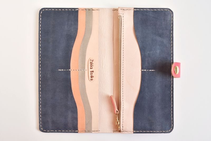 画像6: カントリーレッド（二つ折りの長財布） (6)