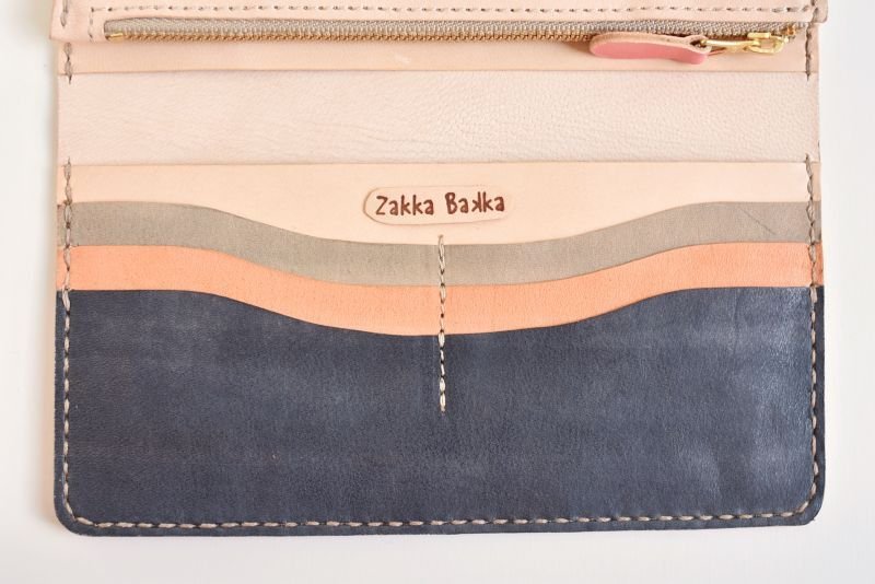 画像7: カントリーレッド（二つ折りの長財布） (7)