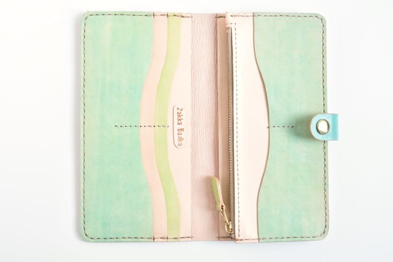 画像6: 空色（二つ折りの長財布） (6)