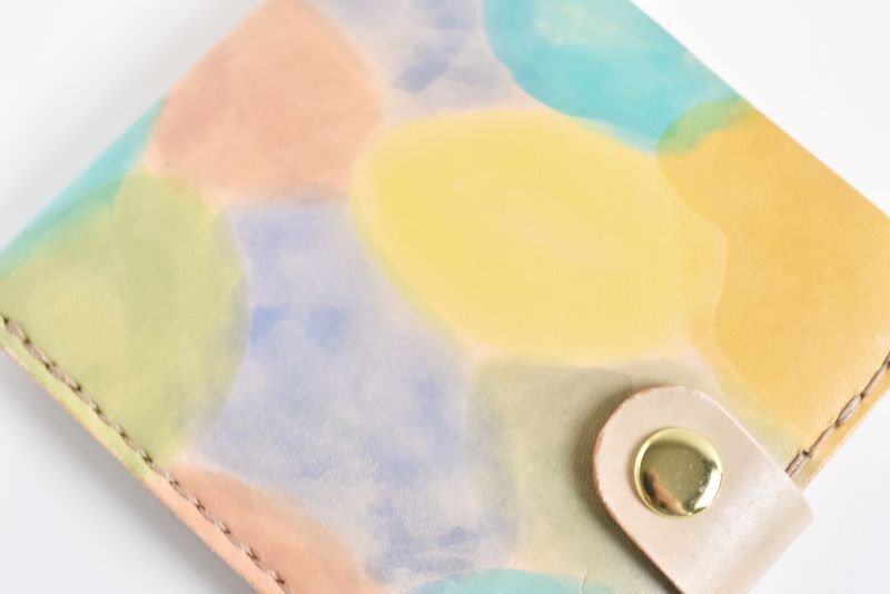 画像2: 石ころ（ホックの二つ折り財布） (2)