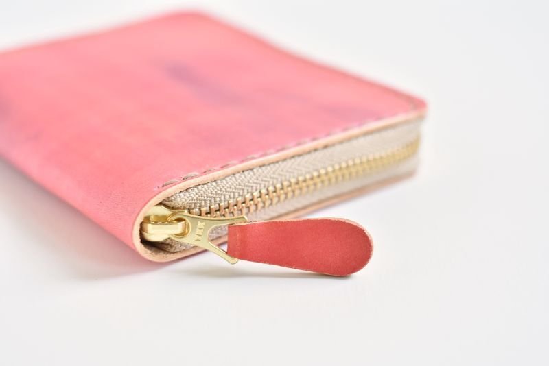 画像3: カントリーレッド  No.88(ラウンドファスナー小銭入れ) (3)