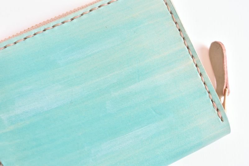 画像5: 空色  No.98（ラウンドファスナー小銭入れ） (5)