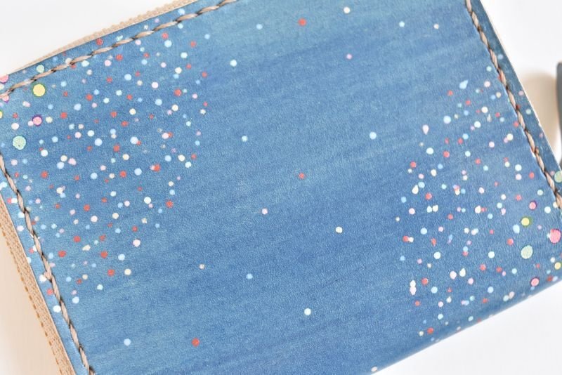 画像5: 花火  No.24（ラウンドファスナー小銭入れ） (5)