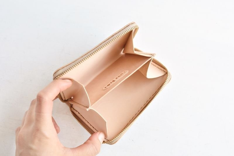 画像6: 空色  No.98（ラウンドファスナー小銭入れ） (6)