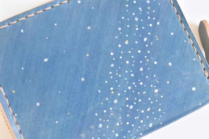 画像5: 星空  No.245（ラウンドファスナー小銭入れ） (5)