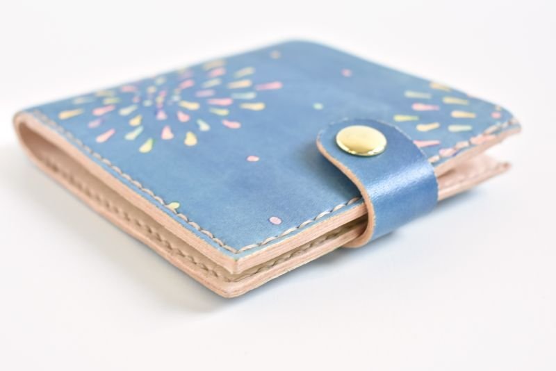 画像3: 花火(ホックの二つ折り財布) (3)