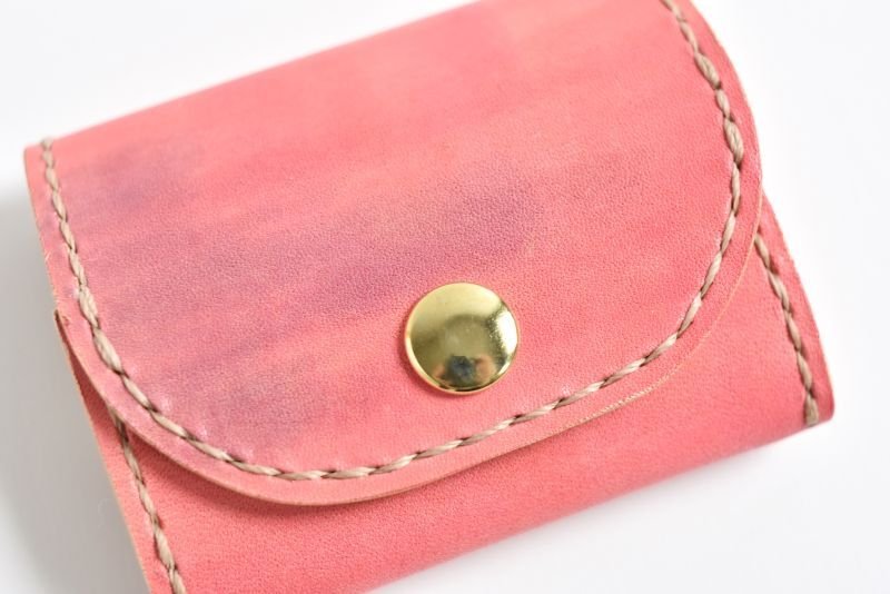 画像2: カントリーレッド(ボックス型小銭入れ) (2)