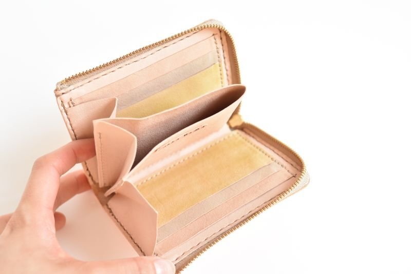 画像7: 秋色（L字ファスナーミニ財布） (7)