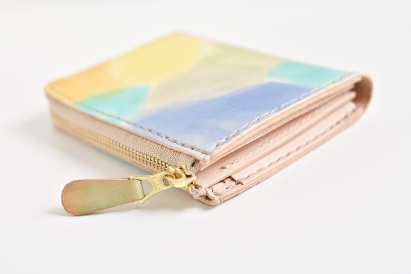 画像4: 石ころ（L字ファスナーミニ財布） (4)