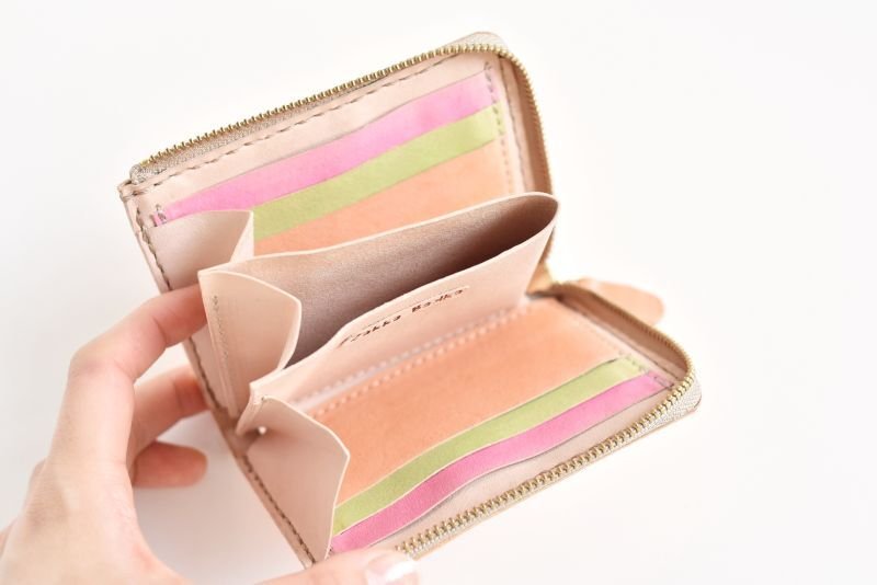 画像7: みかん（L字ファスナーミニ財布） (7)