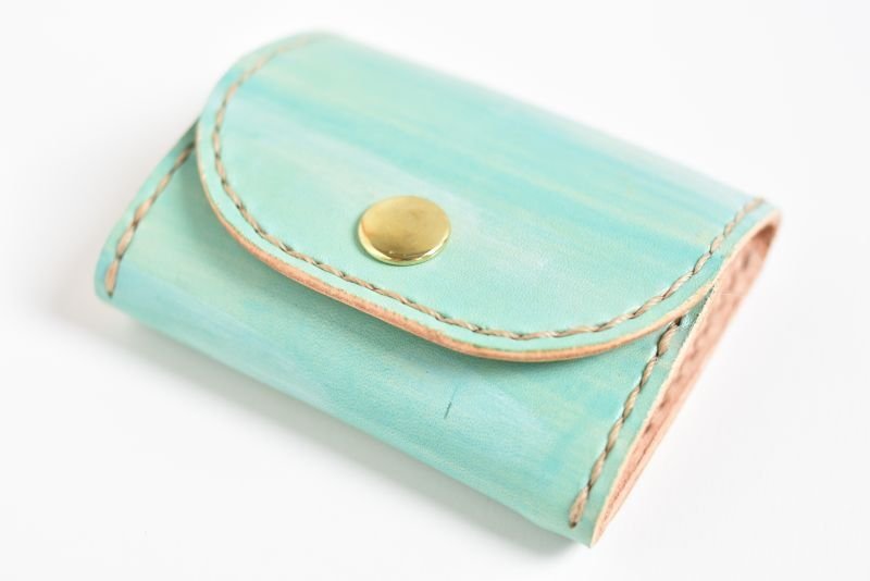 画像2: 空色（ボックス型小銭入れ） (2)