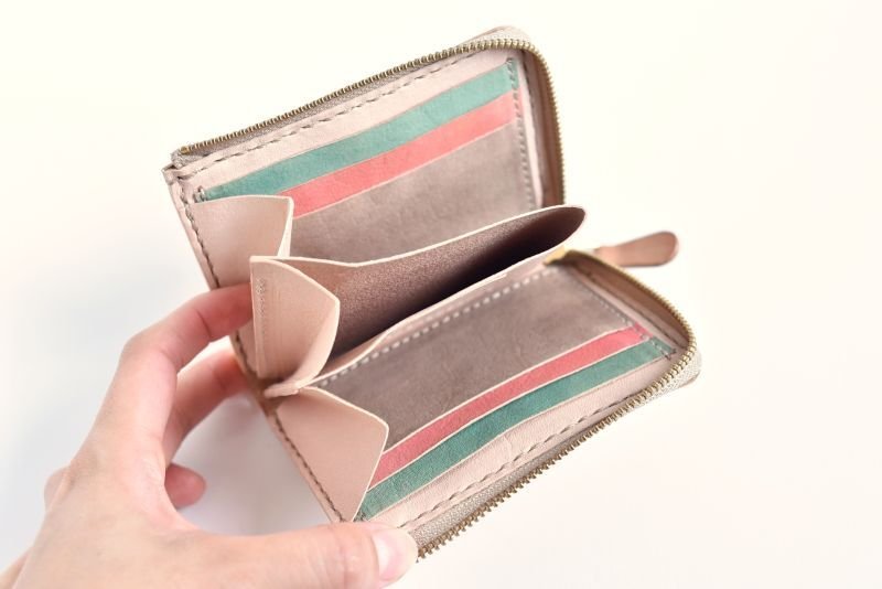 画像8: mokha（L字ファスナーミニ財布） (8)