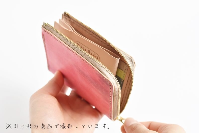 画像7: the Black（L字ファスナーミニ財布） (7)