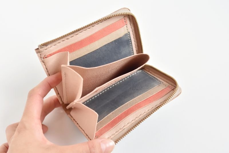 画像8: the Black（L字ファスナーミニ財布） (8)