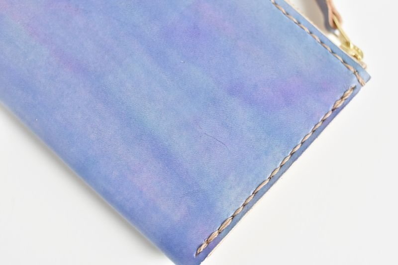 画像6: あじさい（L字ファスナーミニ財布） (6)