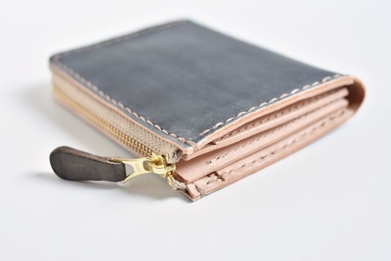 画像4: the Black（L字ファスナーミニ財布） (4)