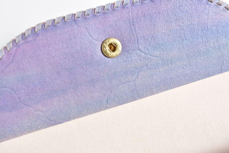 画像7: あじさい × 星空(三つ折り長財布) (7)