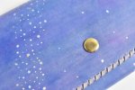 画像2: あじさい × 星空（三つ折り長財布） (2)