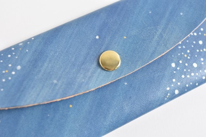 画像2: 星空  No.249（ホックのペンケース） (2)