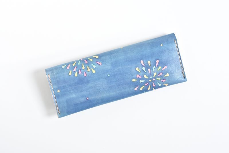 画像4: 花火  No.28（ホックのペンケース） (4)