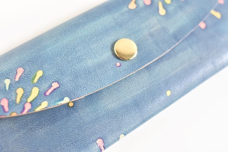 画像2: 花火  No.28（ホックのペンケース） (2)