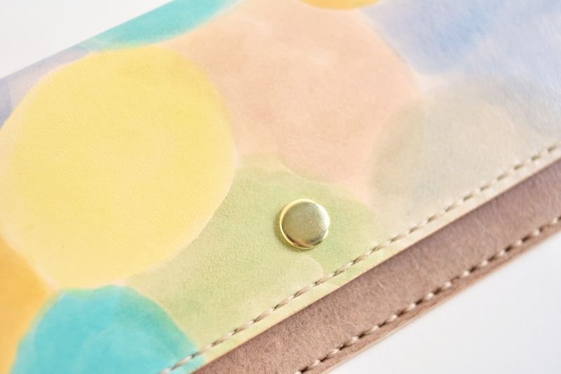 画像2: 石ころ（スリムな長財布） (2)